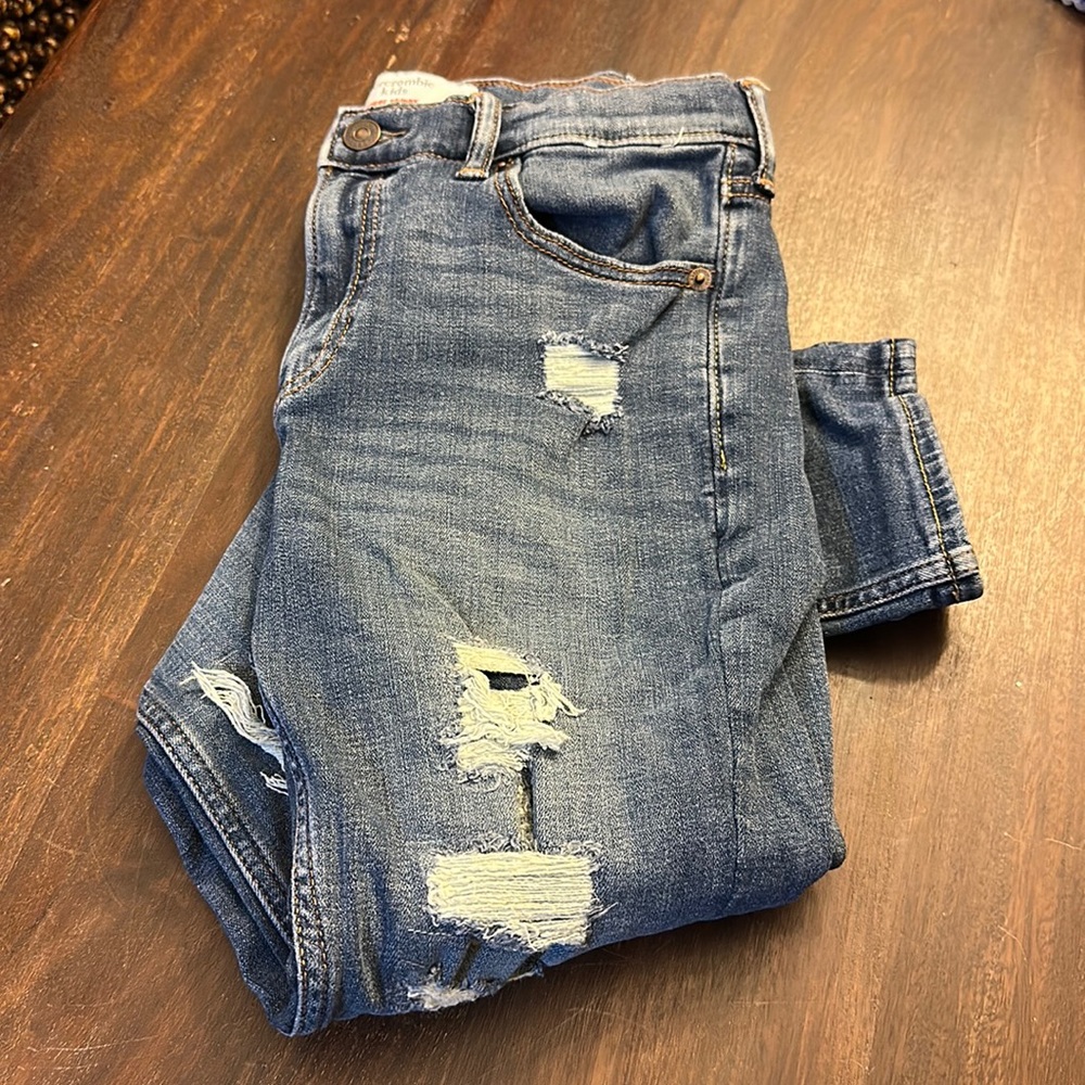 Girls Abercrombie jeans, 13-14